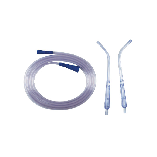 SUCTION TUBING AND YANKAUER SUCTION TIP